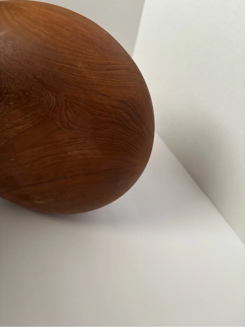 Vintage Mid-Century Modern Teak Salad Bowl Set with Matching Utensils